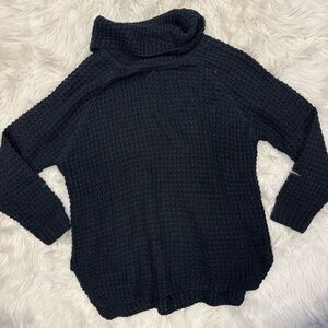 Cozy Black Turtleneck Sweater